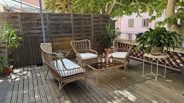 Terrasse/gårdhave