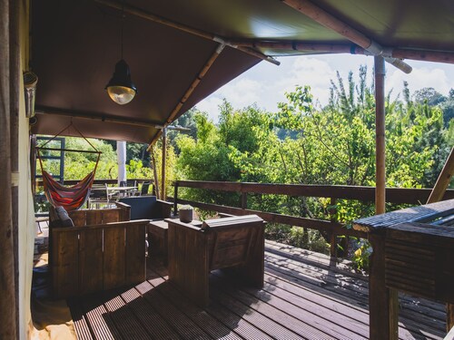 Casa Cha – Luxury Safari Tent with Oriental Flair at Quinta Japonesa