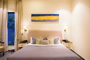 Villa, Balcony, Garden View - ELIVAAS Ibiza Luxe 4-BHK Farmhouse (New Delhi)