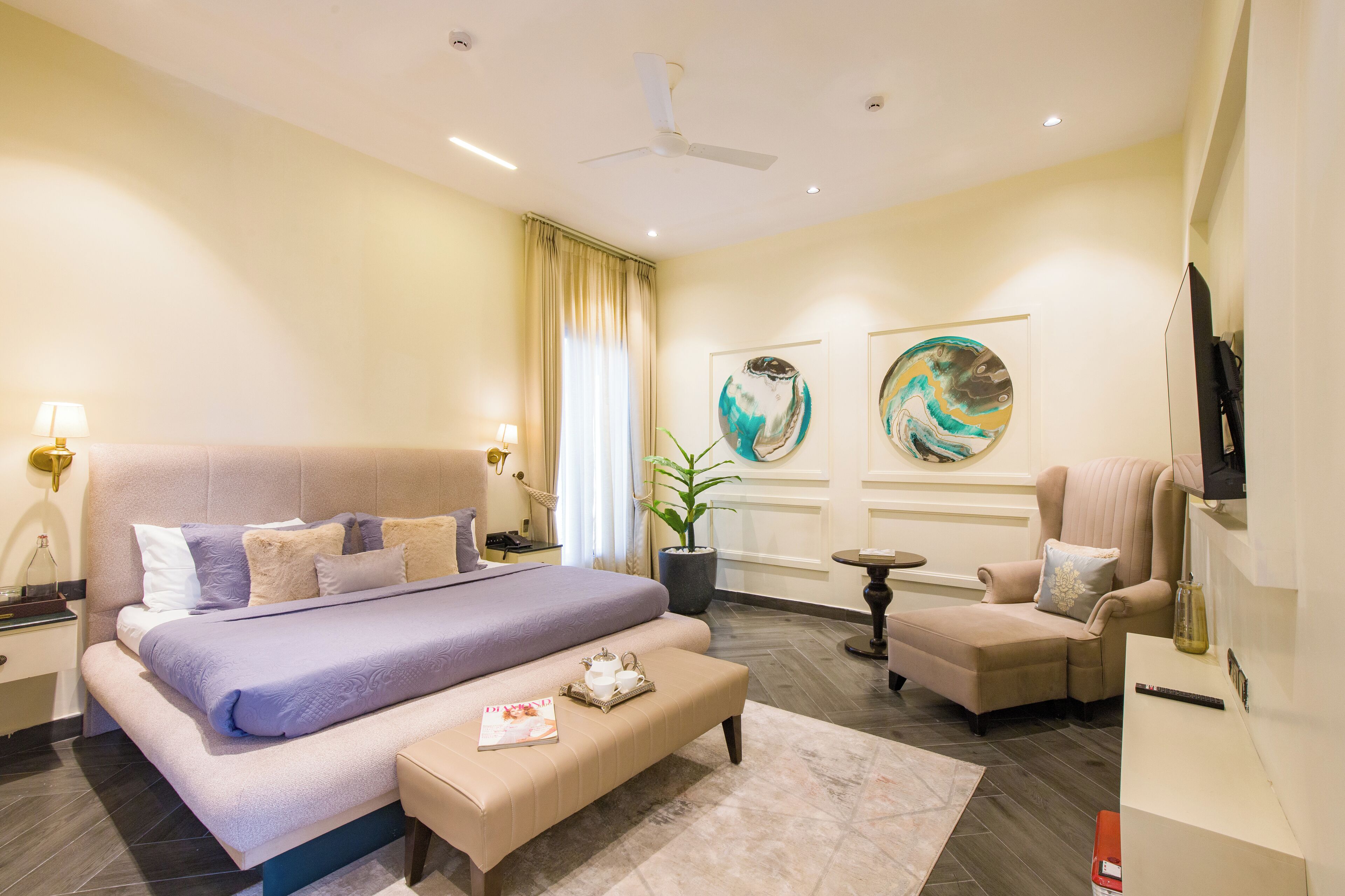 別墅, 陽台, 花園景觀 | 熨斗/熨衣板、免費無線上網