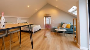 Living room - Apartamento Para 2 con Jacuzzi y Terraza en Taramancos (Noia)