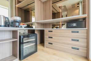 Suite | 1 slaapkamer, een kluis op de kamer, beddengoed