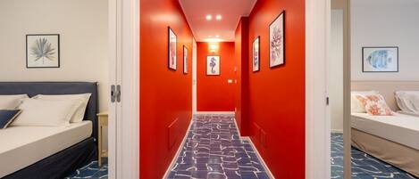 4 chambres, fer et planche à repasser, Wi-Fi gratuit, draps fournis