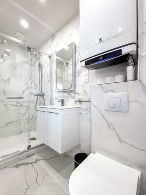 Haartrockner, Handtücher