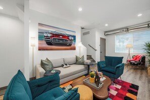 Smart TV, video games, books, music library