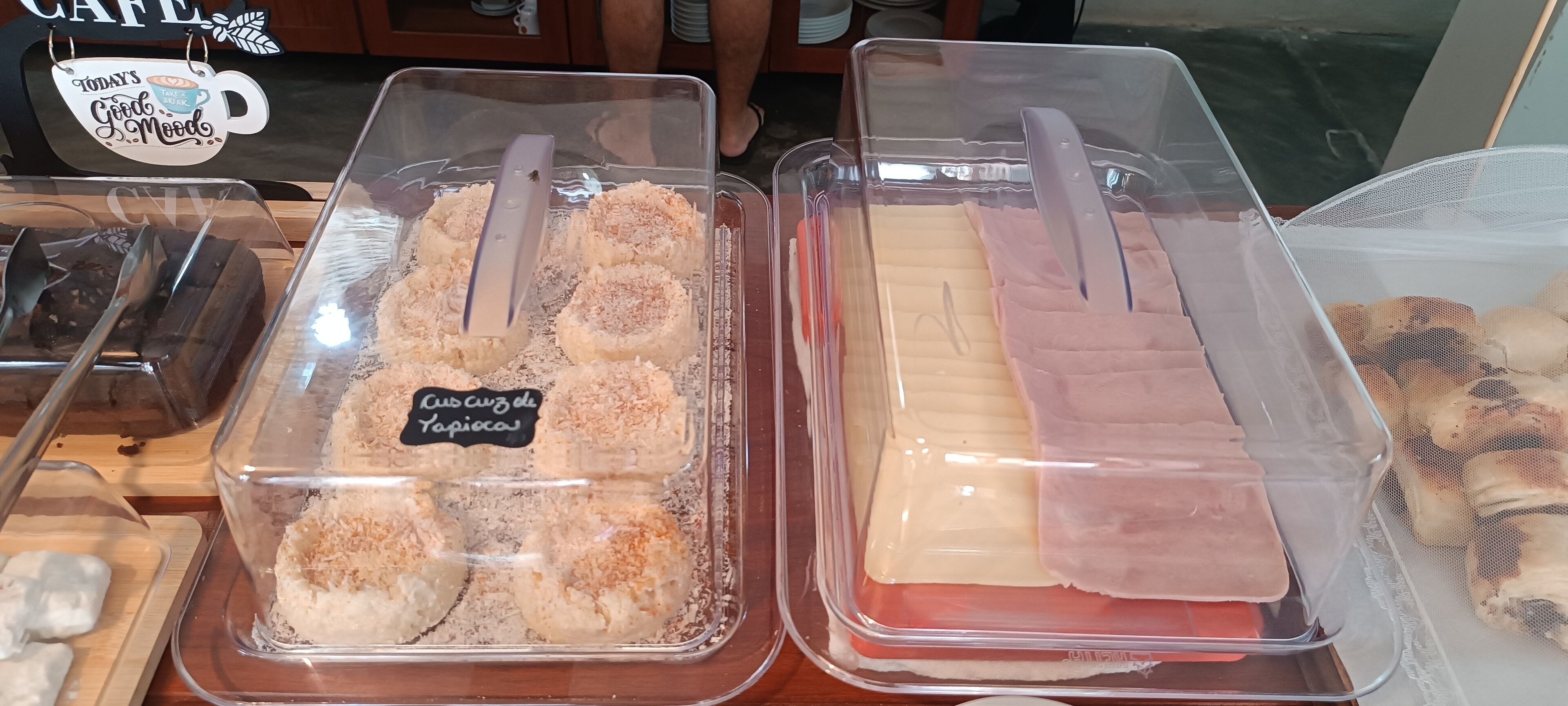 뷔페 아침 식사