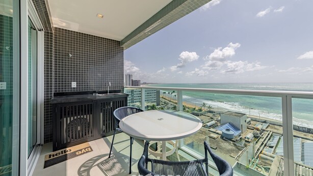 Basic Apartment | Outdoor dining - RSR - Modern Studios on the Edge of Maceio (Maceió)
