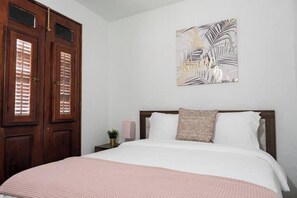 1 quarto, roupa de cama