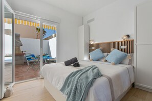 1 slaapkamer, een strijkplank/strijkijzer, wifi, beddengoed