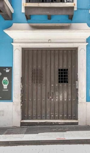 Detalhe da fachada