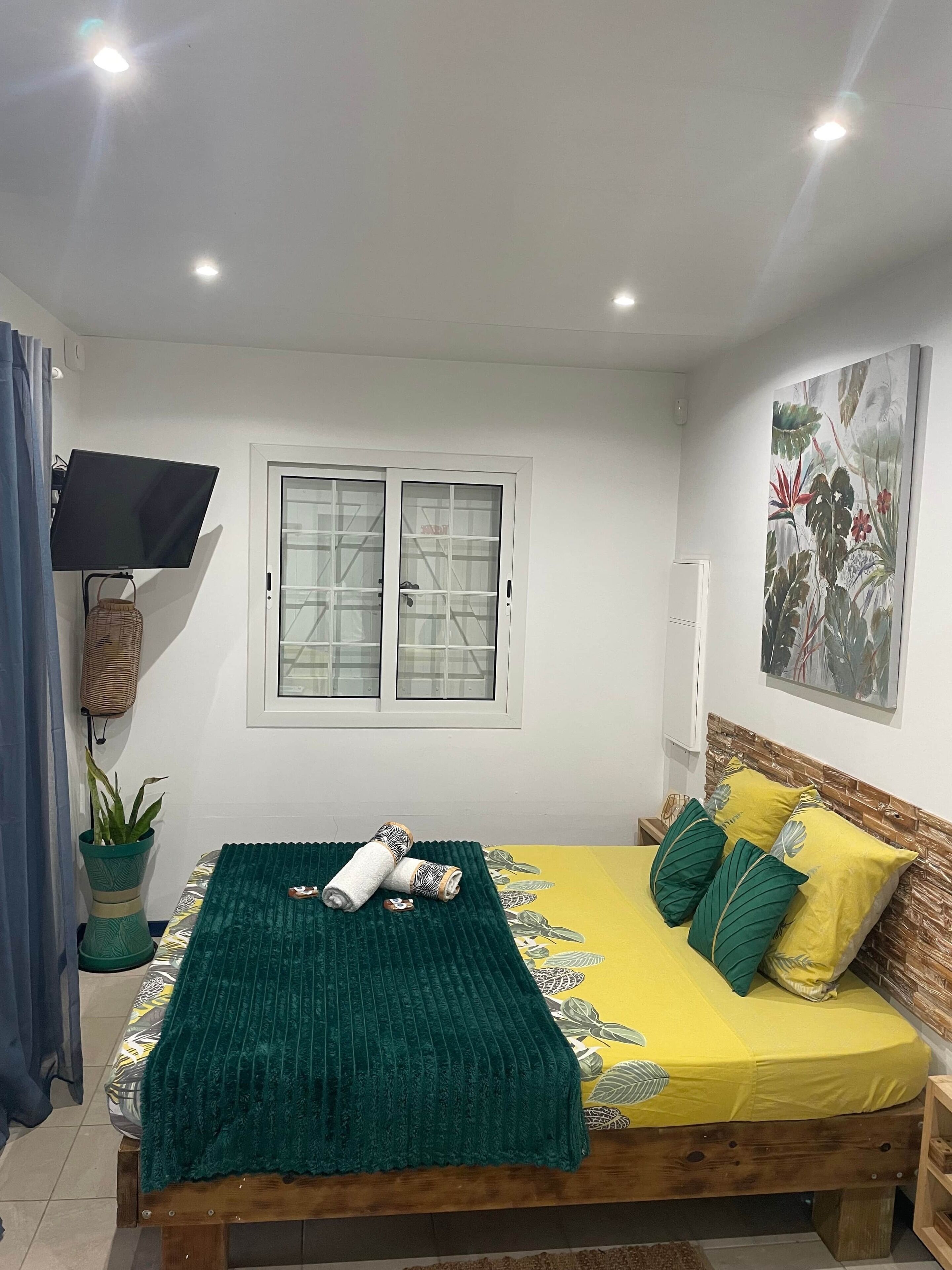 1 Schlafzimmer, Bügeleisen/Bügelbrett, kostenloses WLAN, Bettwäsche