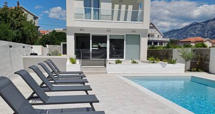 Modern villa with a private pool