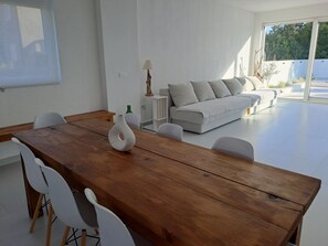 Dining - Modern villa with a private pool (Bogišići)