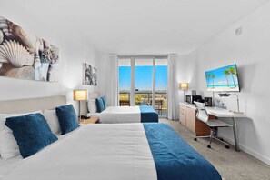 1 bedroom, desk, iron/ironing board, WiFi