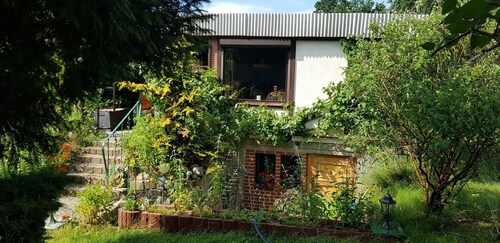 Bungalow 'Urgemütliches Am See' mit privater Terrasse und privatem Garten