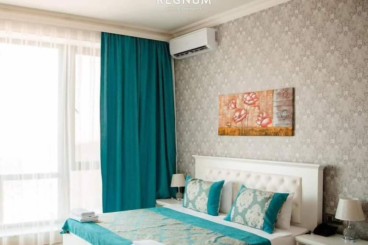 Habitació Deluxe, vistes al mar | Roba de llit d'alta qualitat, matalassos Tempur-Pedic i minibar