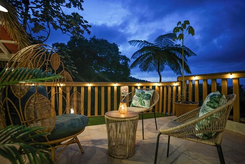 This is Bali in Puerto Rico! A completely private 5R+6BR villa with swimming pool