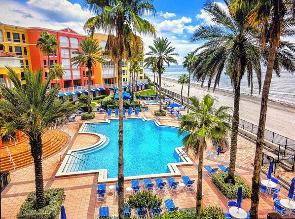 Pool - Luxury beachfront  2/2 condo at the famous Tides Bech Club! (North Redington Beach)