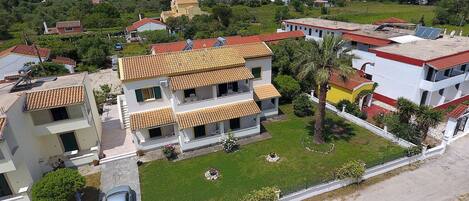 Fassade der Unterkunft