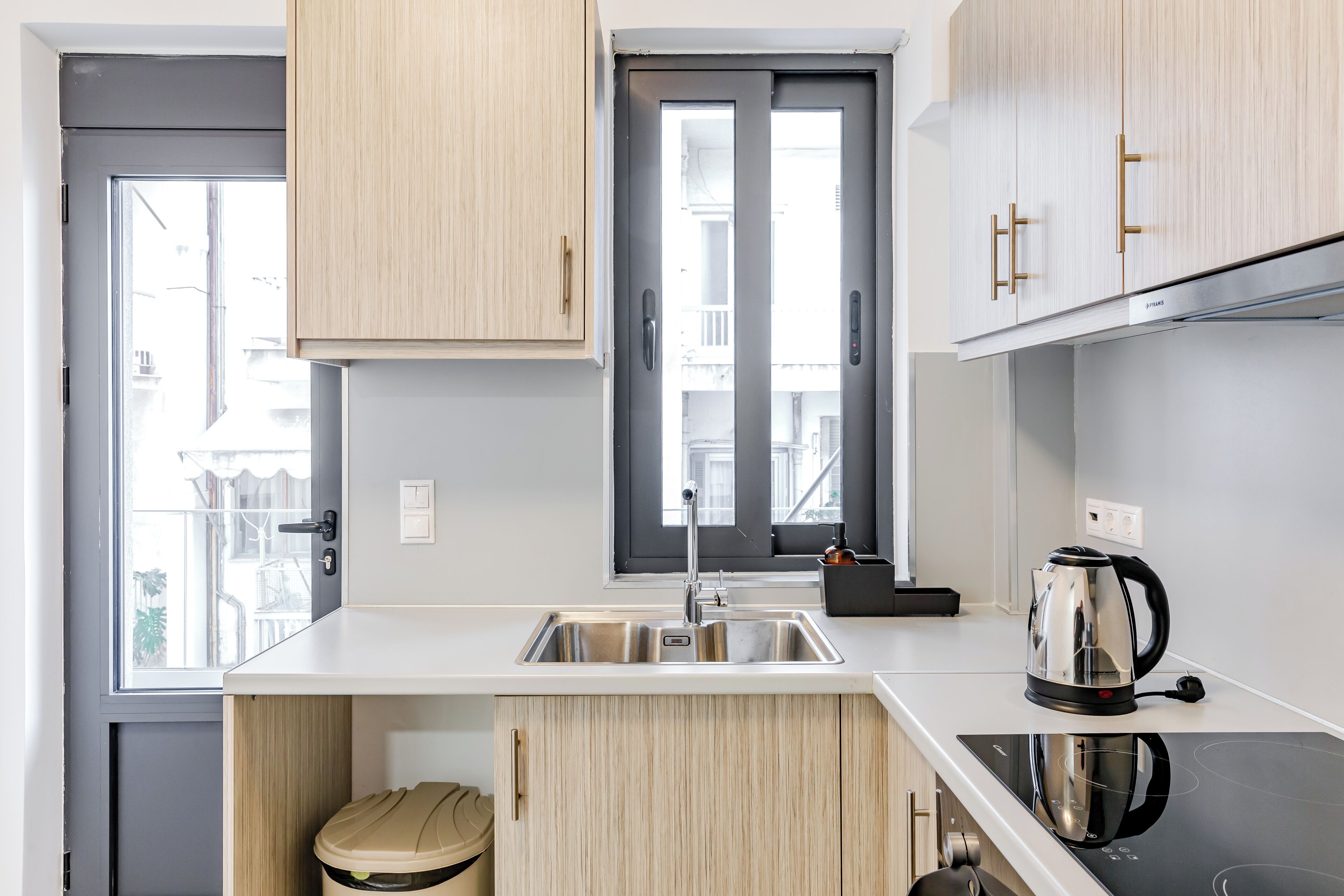 Deluxe Apartment, 2 Bedrooms | Private kitchen | Espresso maker, coffee/tea maker, electric kettle