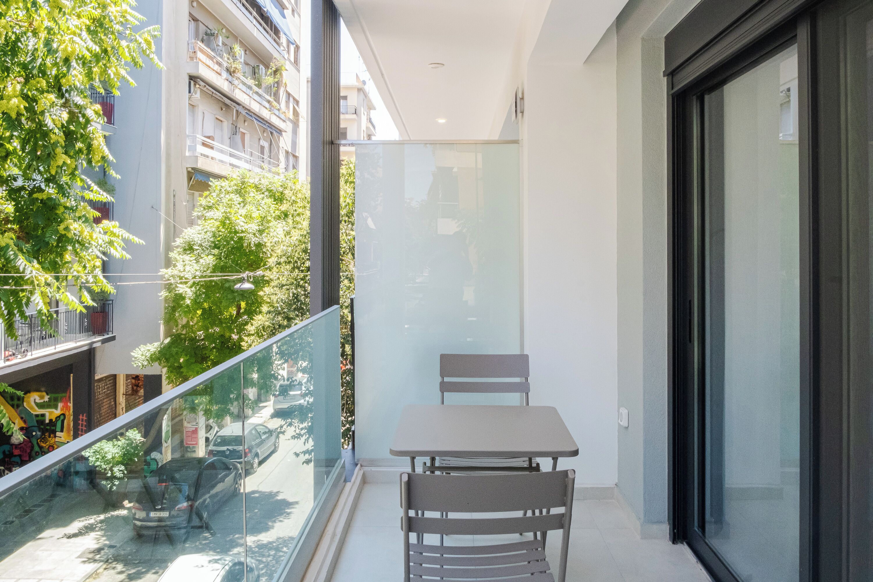 Appartement Deluxe, 1 chambre, balcon | Terrasse/Patio