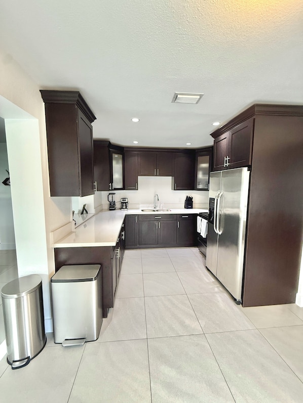 Microwave, oven, stovetop, paper towels