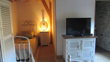 1 slaapkamer, reisbedje, beddengoed