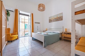 Családi apartman, több hálószobával (Eva Apartment Bari) | 2 hálószoba, ingyenes wifi és ágynemű
