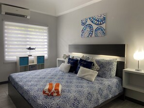 3 slaapkamers, een bureau, een strijkplank/strijkijzer, gratis wifi