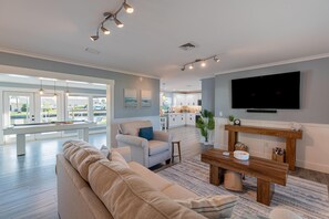 House, Multiple Beds (High Tide Hideaway) | Living area - High Tide Hideaway (Fort Myers Beach)