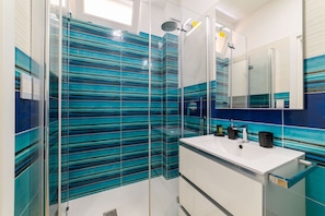 Shower, hair dryer, bidet, towels - Doums Sirenum - Partenope (Sorrento)