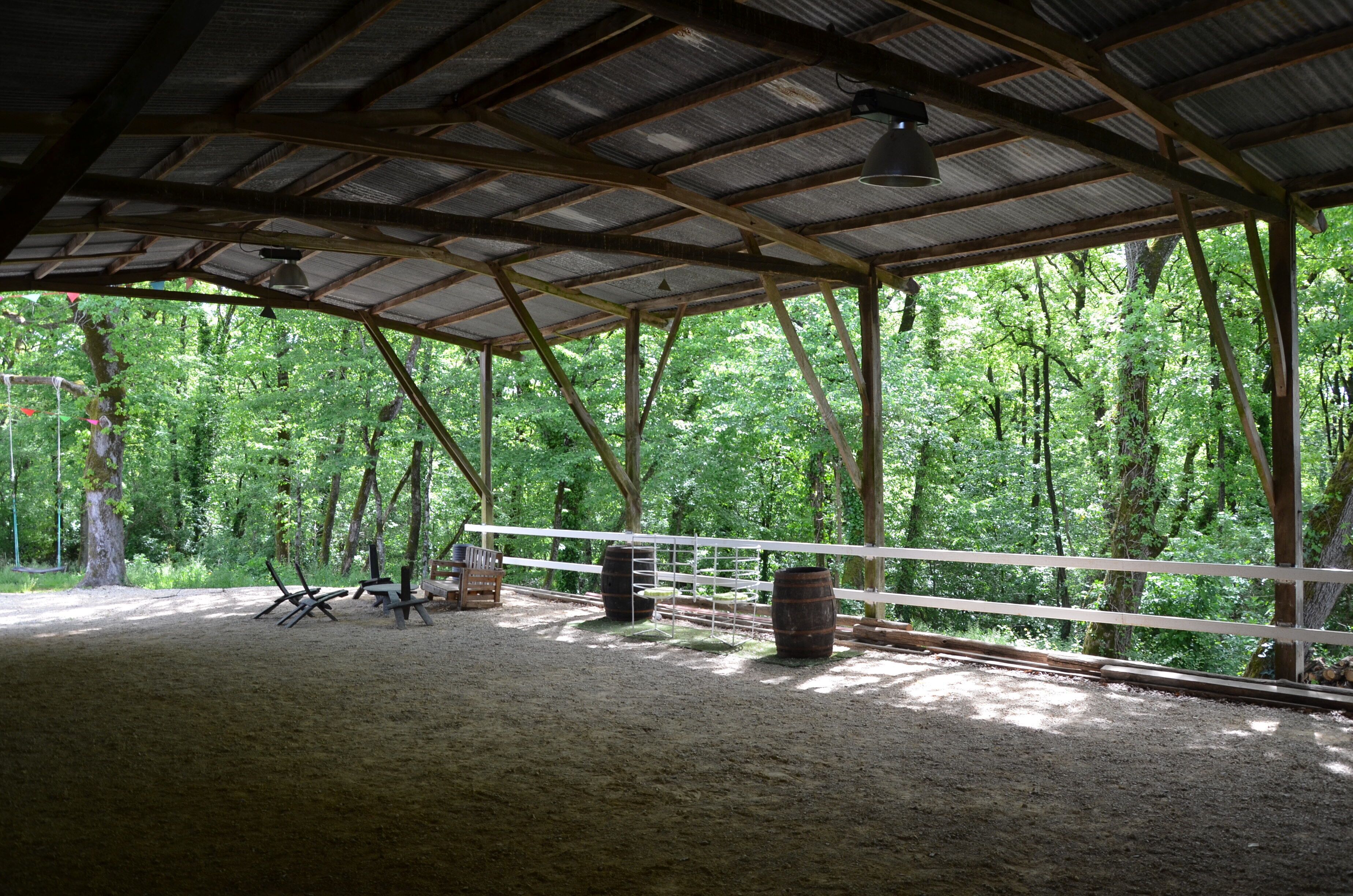 Enceinte de l’hébergement