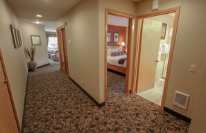 2 slaapkamers, een strijkplank/strijkijzer, reisbedje, gratis wifi