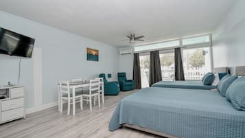 1 bedroom, internet, bed sheets