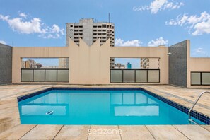 Pool -  1 Bedroom Apartment with pool 600m from Moema/SP metro station NPZ093 (São Paulo)