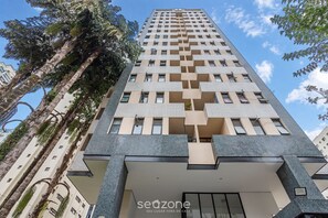 Exterior -  1 Bedroom Apartment with pool 600m from Moema/SP metro station NPZ093 (São Paulo)