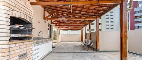 Apartamento básico | Terraço/pátio