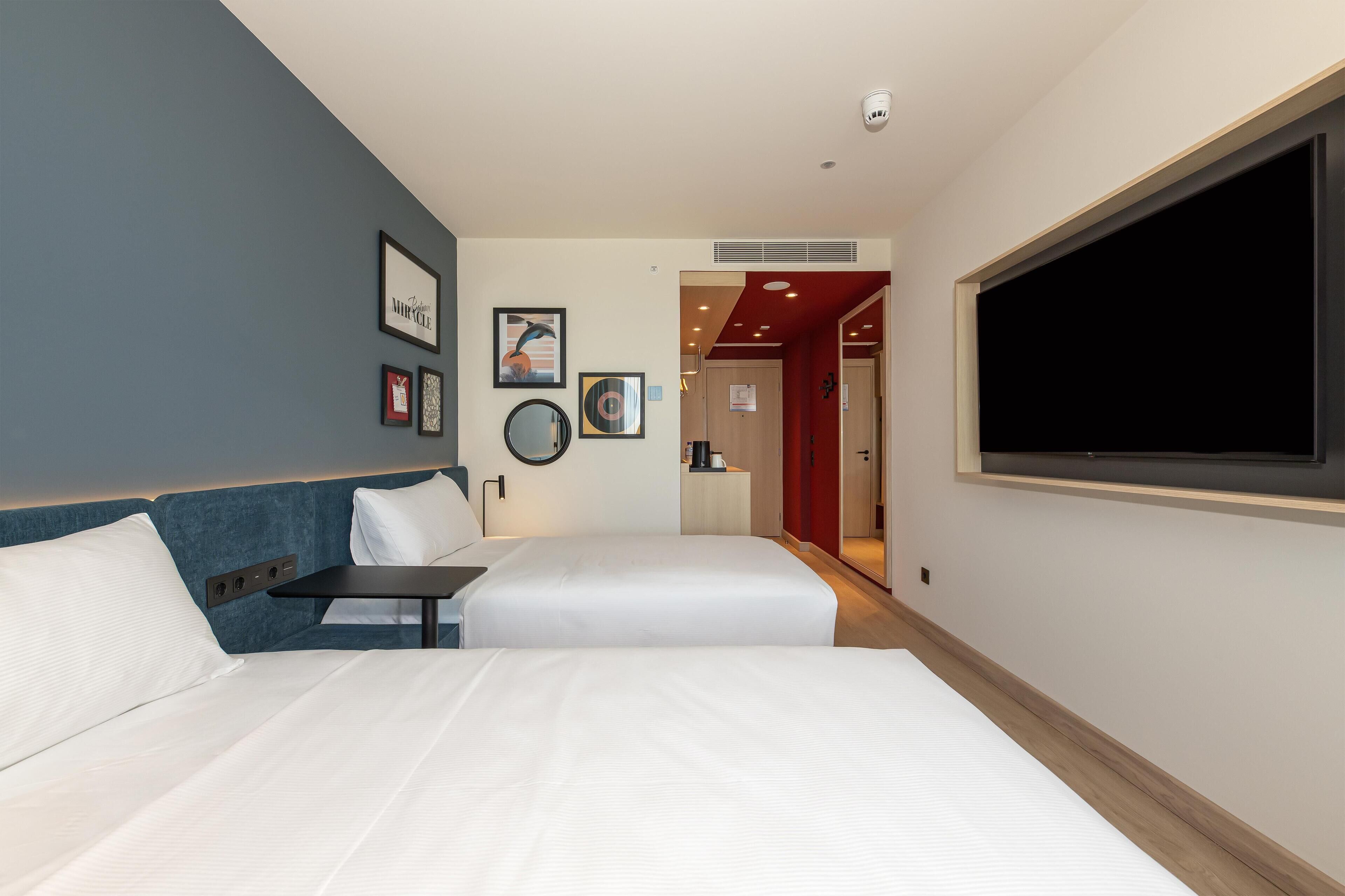 Room, 2 Twin Beds | In-room safe, desk, iron/ironing board, free cribs/infant beds