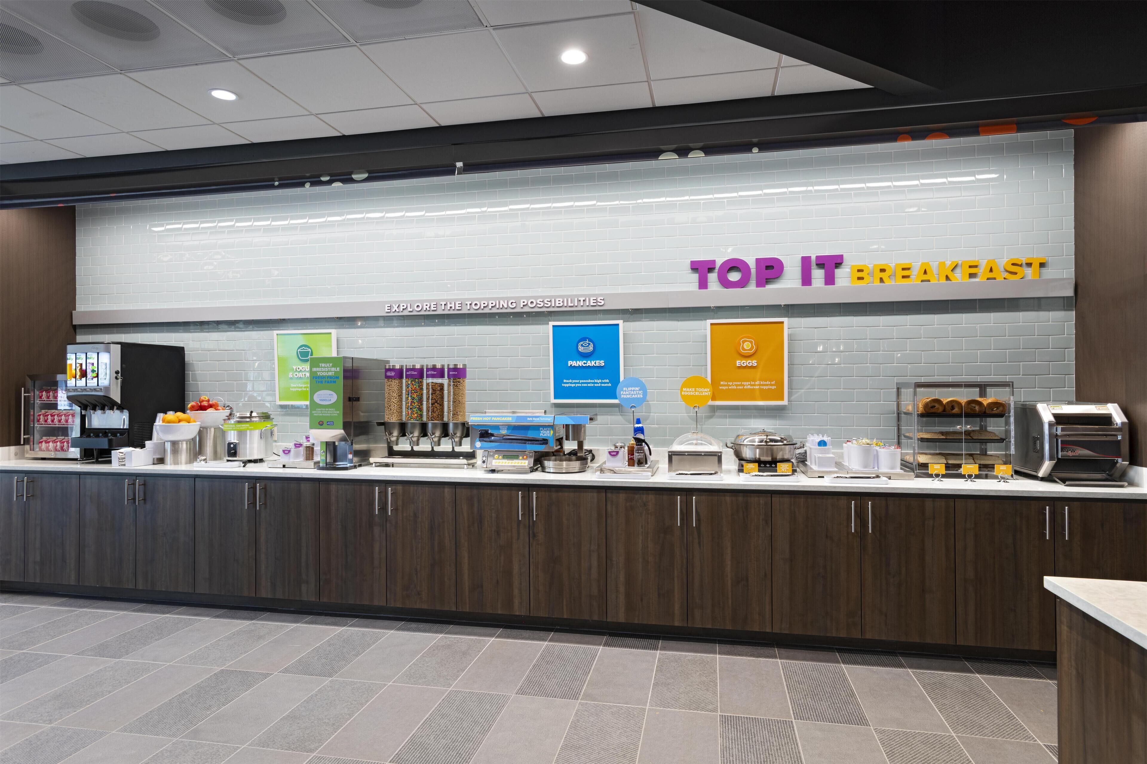 Desayuno buffet incluido todos los días 