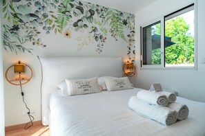 2 chambres, fer et planche à repasser, Wi-Fi gratuit, draps fournis