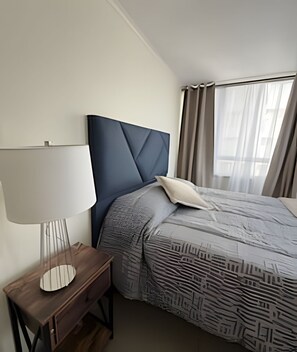 Blackout curtains, soundproofing, iron/ironing board, free WiFi