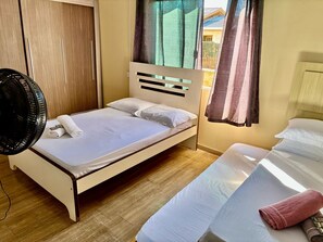 1 bedroom, WiFi, bed sheets