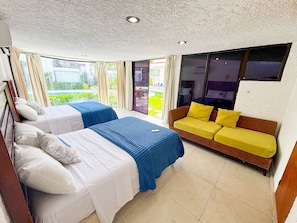 4 bedrooms, WiFi, bed sheets