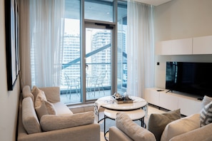 Apartment (1 Bedroom) | Interior - Cozy 1BR With Canal Views Full Amenities (Dubai)