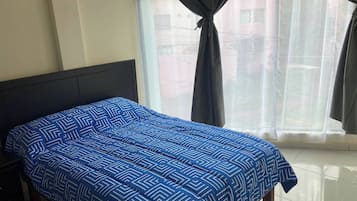 2 slaapkamers, een strijkplank/strijkijzer, wifi, beddengoed