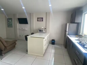 Private kitchen - Adorable 2-bedroom apartment in Guadalupe (Guadalupe)