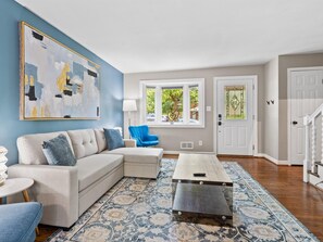 TV, fireplace, ping pong - Contemporary | Lux | Pad & Patio (Arlington)
