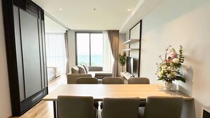 아파트, 침실 1개, 장애인 지원, 흡연 | 다이닝룸