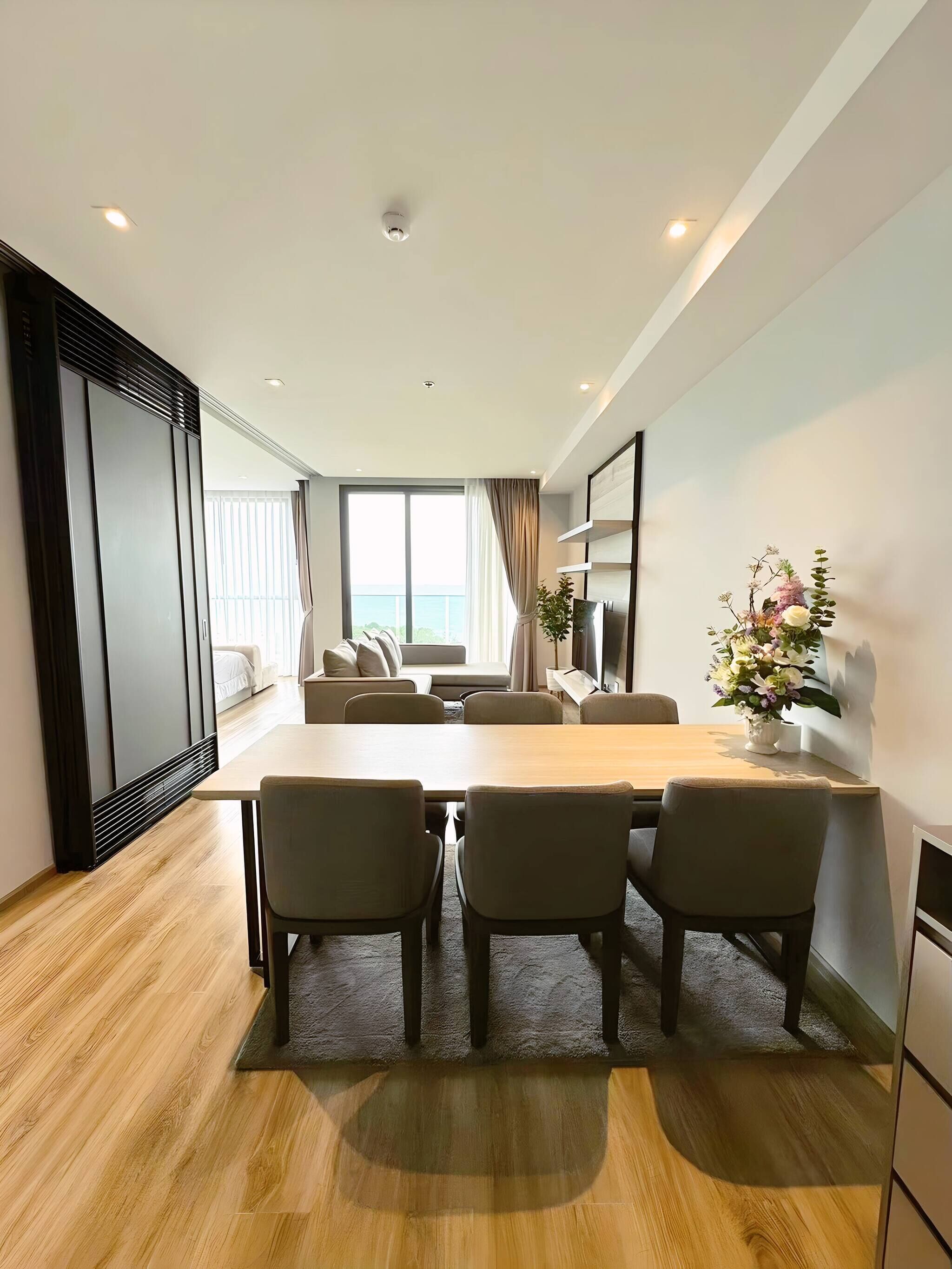 Appartement, 1 slaapkamer, toegankelijk voor mindervaliden, roken | Dineerruimte