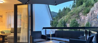 Blue Sky Flat apartment for up to 6 people, 73m², south-facing balcony, Black Forest PLUS, 2nd floor